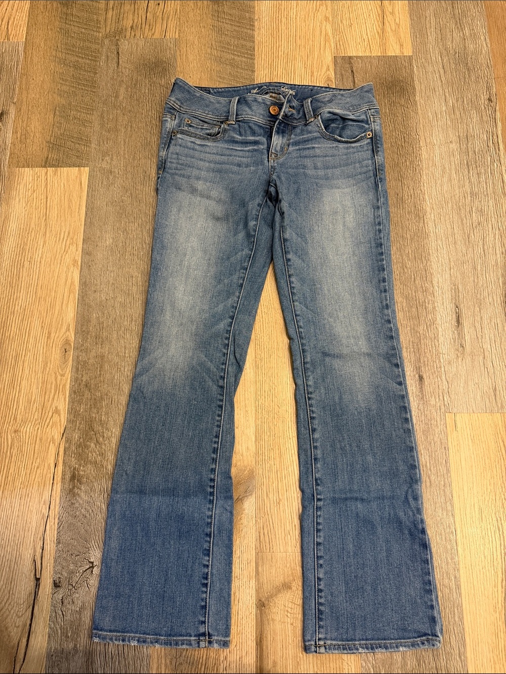 American Eagle Outfitters Medium Blue Slim Boot Jeans